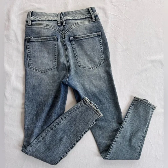 US 0/25 - THREE PACK of Premium Women’s High Rise Skinny Denim Jeans - Picture 15 of 15